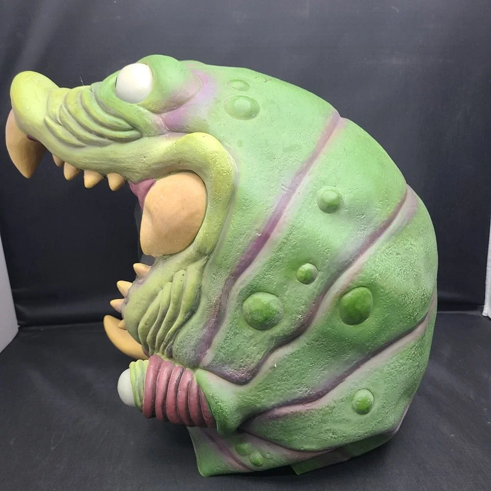 Slug Monster Adult Full Head Mask Easter Unlimited Cosplay Halloween Vintage VTG